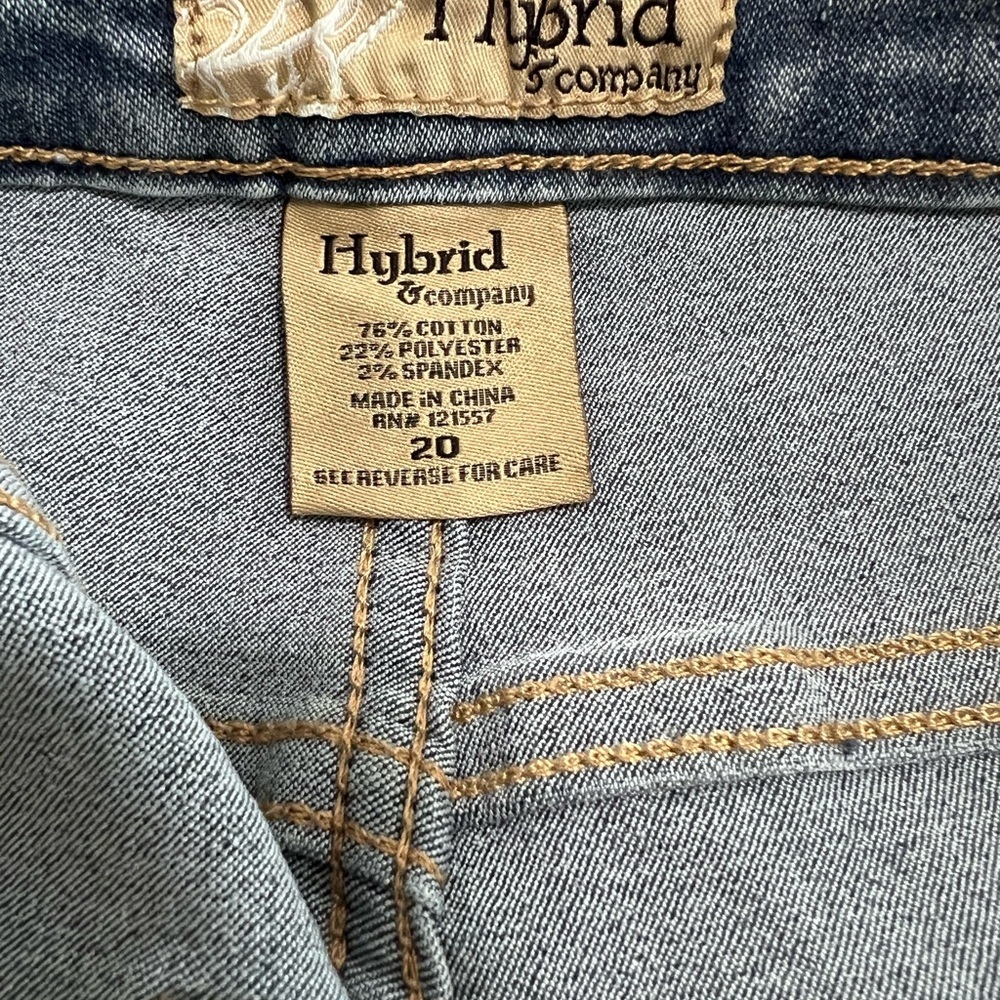 Hybrid & Company High Rise Blue Jeans - Picture 4 of 4